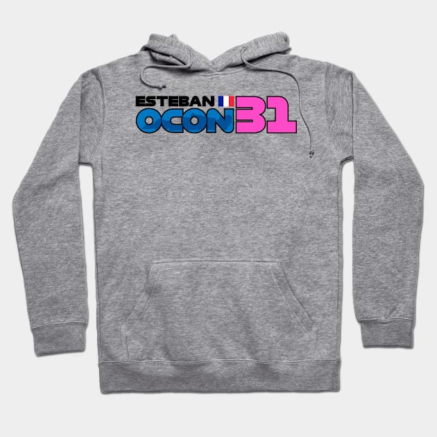 Esteban Ocon '23 Hoodie by SteamboatJoe